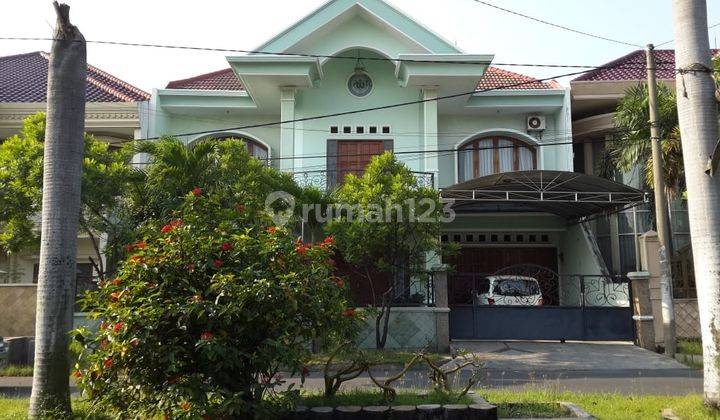 Rumah Surabaya Timur BARUK NIRWANA Rmh Besar Dkt Jalan Raya MERR Stikom Rungkut Surabaya Mewah 1