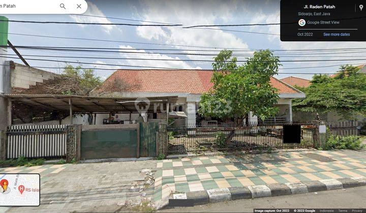 Rumah Hitung Tanah Sidoarjo Kota Jl. Raden Patah Dkt Gajah Mada RS Siti Hajar Jasem Strategis