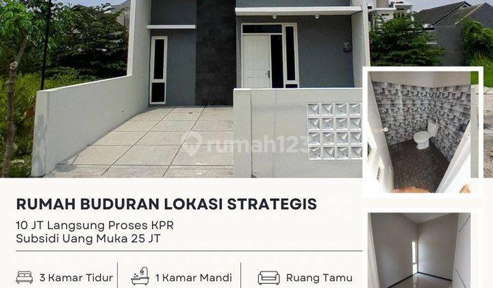 Rumah Baru 1 Lantai Daerah Buduran Sidoarjo 1