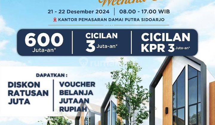 Launching Harga Perdana Rumah Di Deltasari Indah Sidoarjo 1