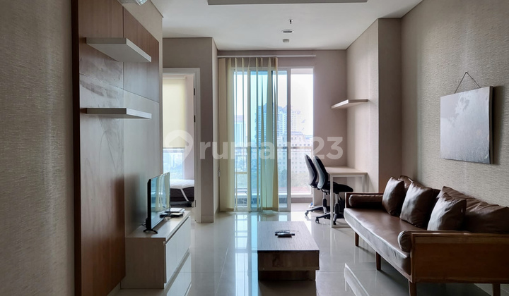 Apartemen Grand Madison 2BR (58,3 m2) Brand New Full Furnished Lantai Sedang - 80 Juta/Tahun, Central Park, Jakarta Barat Apartemen Grand Madison 2BR (58,3 m2) Brand New Full Furnished Lantai Sedang - 80 Juta/Tahun, Central Park, Jakarta Barat