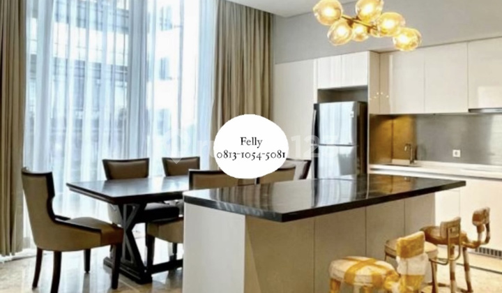 Apartemen Senopati Suites II – 3BR (207 m2) (Rare Unit), Brand New Furnished & Decor, Ready To Move In, Low Floor Best View, $3000/Month, Senopati, Jakarta Selatan 2