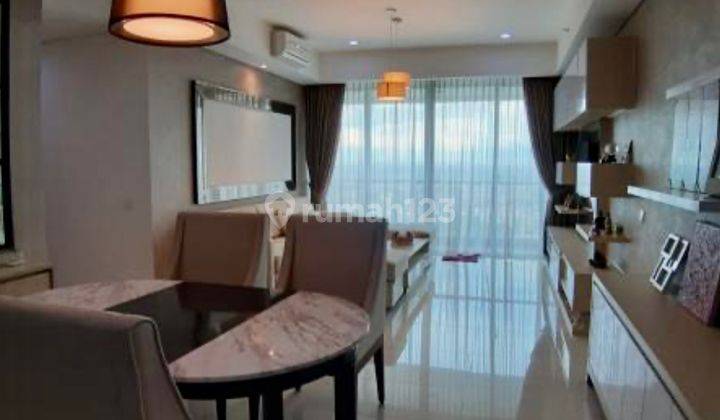 Apartment St Moritz – 2Br+1 (120 m²) Fully Furnished New Presidential High Floor City View, 140 Juta/Tahun, Kembangan, Jakarta Barat 1