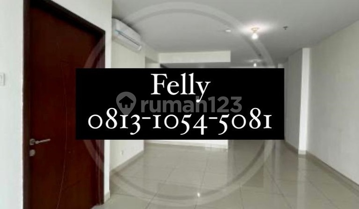 Central Park Residence Apartment – 3Br+1 (127.2 M²) Semi Furnished, 120 Million/Year, Central Park, West Jakarta