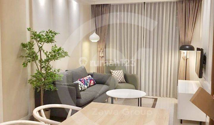 Apartemen Taman Anggrek Residences, Furnished, Tipe 2Br+1 (99 M²) Tower B, Middle Floor, View Pool - 165 Juta/Tahun, Taman Anggrek, Jakarta Barat 2