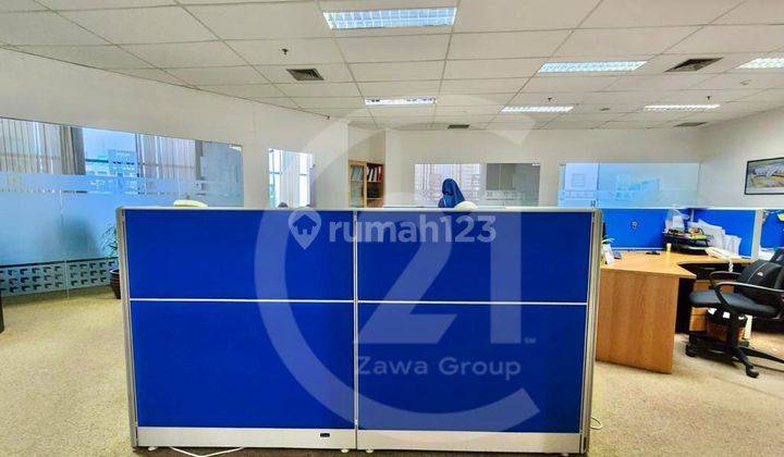 Murah Apl Office Tower - Luas 244.5 M², Full Furnished Siap Pakai, High Zone, 250 Ribu/M²/Month, Central Park, Jakarta Barat 2