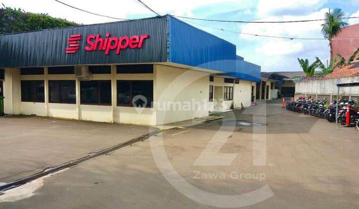 Disewa / Dijual Murah Gudang Daerah Pasar Rebo, Pinggir Jalan Tb.Simatupang, T/B 5.696 M² / 2.500 M², 2.6 Juta/m², Pasar Rebo, Jakarta Timur 1