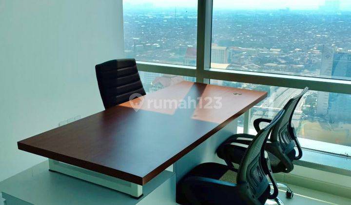 Dijual Soho Capital - Luas 137.3 m², Semi Furnished, 37 Juta/m², Central Park, Jakarta Barat 2