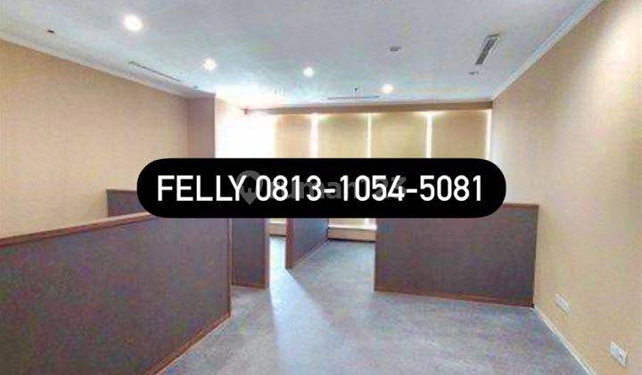 Disewakan Murah APL Tower - Luas 128 m², Semi Furnished, 200 Ribu/m²/Bulan, Central Park, Jakarta Barat 2