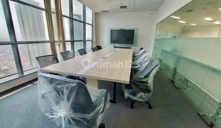 Dijual Murah Office Space Apl Tower - Luas 240 m², Unfurnished, 34 Juta/m², Central Park, Jakarta Barat 1