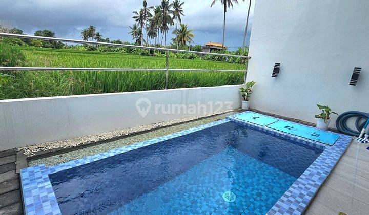 Villa Baru 2kamar Dengan View Sawah Serta Lingkungan Yang Tenang Di Sakah Ubud 2