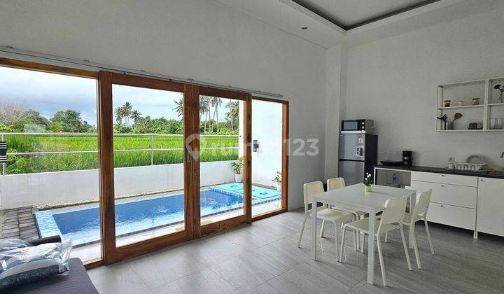 Villa Baru 2kamar Dengan View Sawah Serta Lingkungan Yang Tenang Di Sakah Ubud 1