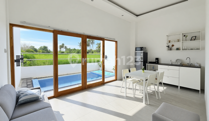 New Villa 2 Bedrooms With Rice Field View and Quiet Environment in Sakah Ubud