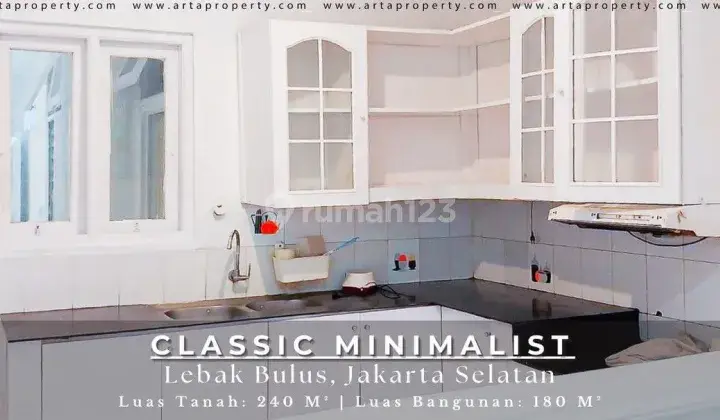 Rumah sewa di lebak Bulus dekat MRT di Vila delima lebak bulus 1