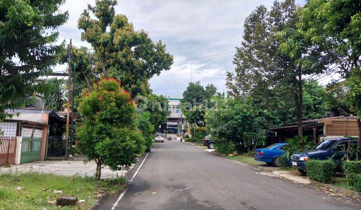 Tanah siap bangun di komplek depan st.  MRT di Komplek PU 2