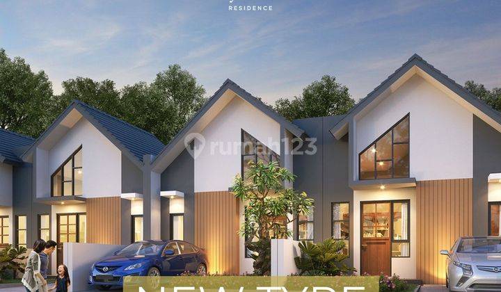 Rumah minimalis modern hadap Selatan 2