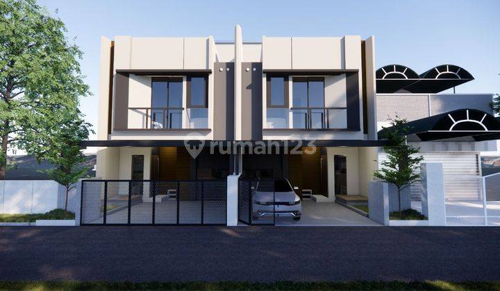 Rumah Strategis Minimalis Modern + Rooftop Di Pusat Kota Bandung 1