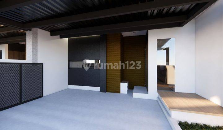 Rumah Strategis Minimalis Modern + Rooftop Sayap Buahbatu Bandung 2