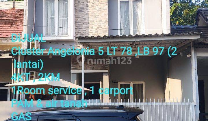 Di Jual Cepat Cluster Angelonia, Nempel Gading Serpong 1