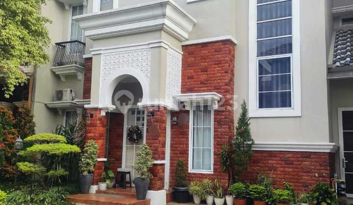 Rumah Bagus Alicante Gading Serpong Interior Baru Hadap Selatan.