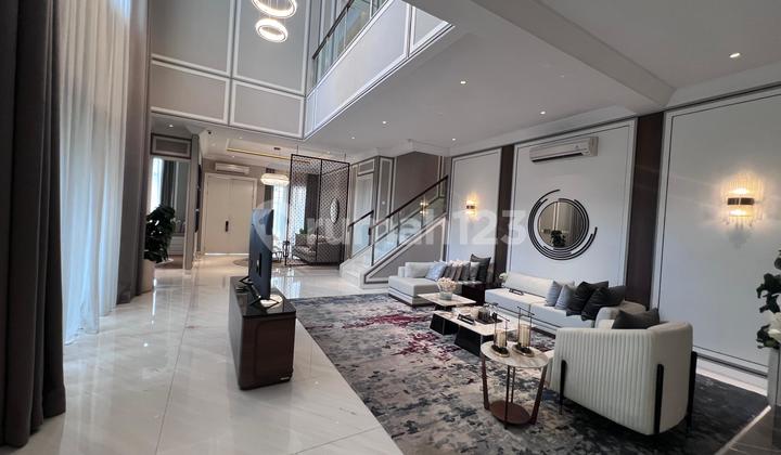 A 2-story house in Gading Serpong, like a show house, fully furnished.