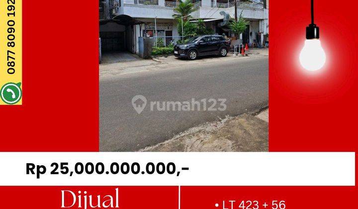 Rumah Lama 3 Lantai Selangkah Ke Senopati Kebayoran Baru Jakarta Selatan 1