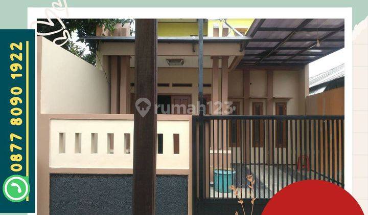 Rumah Second Murah di Batu Ampar Condet Jakarta Timur  1