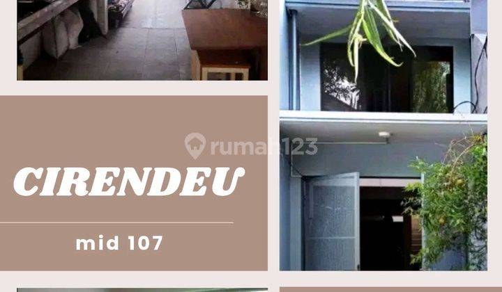 Rumah SHM di Jl. Raya Cirendeu, Cireundeu, Kec. Ciputat Tim., Kota Tangerang Selatan, Banten, Cirendeu 1