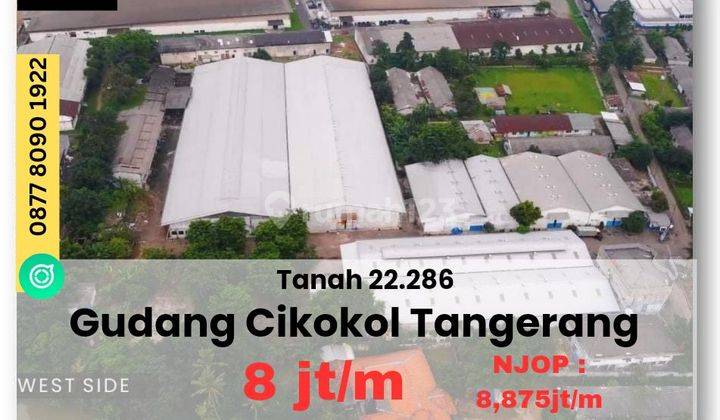 Gudang Dibawah NJOP Di Cikokol Tangerang  1