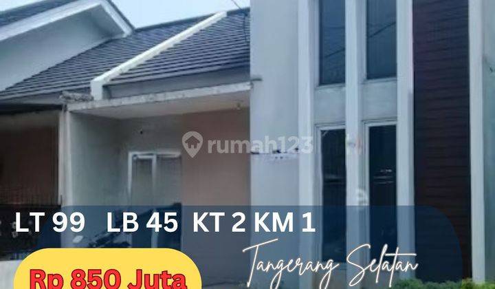 Rumah Cluster Di Pamulang Timur Tangerang Selatan  1