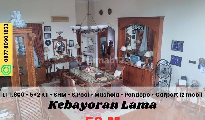 Rumah Besar Di Bintaro Kebayoran Lama Jakarta Selatan  1