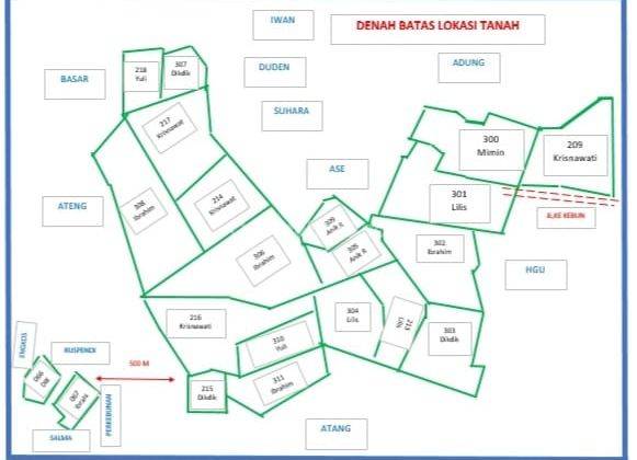 Dijual Cepat Tanah di Cukul Pangalengan  2