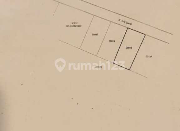 Dijual Kavling Sarijadi Jl Tirtasari Bandung