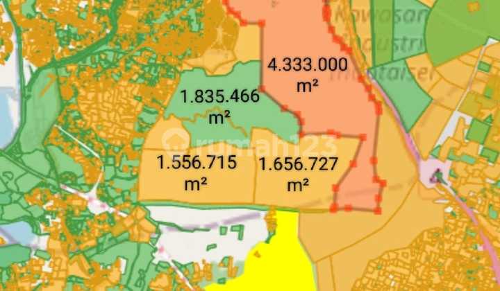 Land in Karawang Industrial Area, 938 Hectares