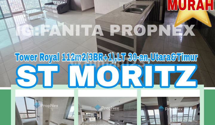 MURAH! KEREN! Dijual Apartment ST MORITZ di Puri Indah,Jakarta Barat.