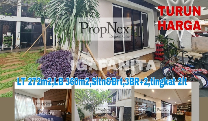 MURAHHH! FULL RENOV! Dijual rumah mewah hokie di Green Permata Boulevard,Pesanggrahan,JakSel.