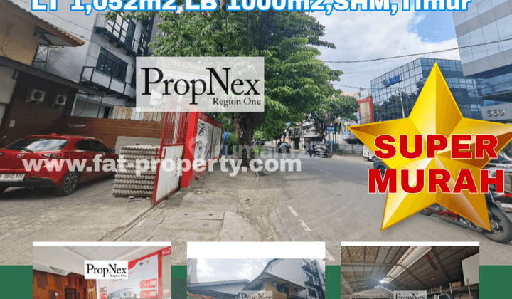 SUPER MURAH! bangunan komersil di Jl Raya Ciputat, Kebayoran Lama, Jakarta Selatan. 1