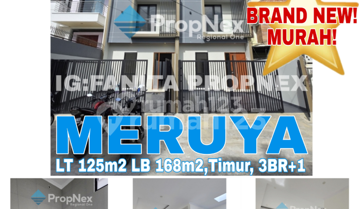BRAND NEW ! MURAH! Dijual rumah baru di Kav.DKI,Meruya Selatan,Jakarta Barat. 2