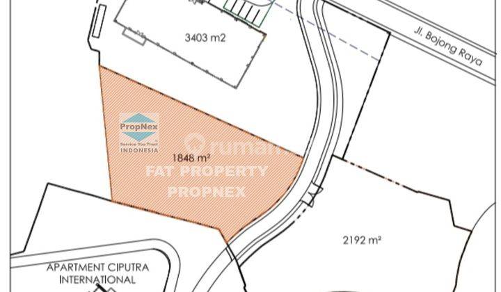Dijual Lahan Komersil Super Strategis di Dalam Komplek Ciputra International Jl Lingkar Luar Barat jakarta Outer Ring Road West1 ,jakarta Barat.  1