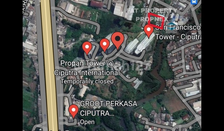 Dijual Lahan Komersil Super Strategis di Dalam Komplek Ciputra International Jl Lingkar Luar Barat jakarta Outer Ring Road West1 ,jakarta Barat.  2
