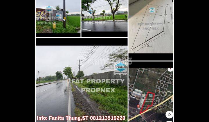 Dijual Lahan Industry di Jl Raya Solo sragen,sragen,jawa Tengah. 8