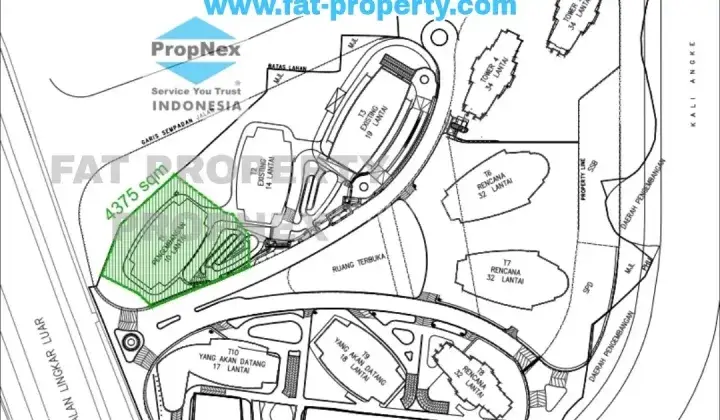 Dijual Lahan Komersil Super Strategis di Dlm Komplek Ciputra International,jl Lingkar Luar Barat jakarta Outer Ring Road West1 ,jakarta Barat.  4