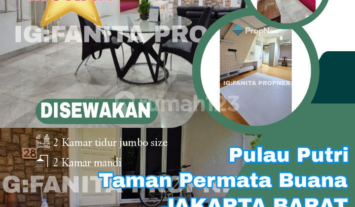 MURAH! Disewakan rumah di Taman Permata Buana Jl Pulau Putri,Jakarta Barat.