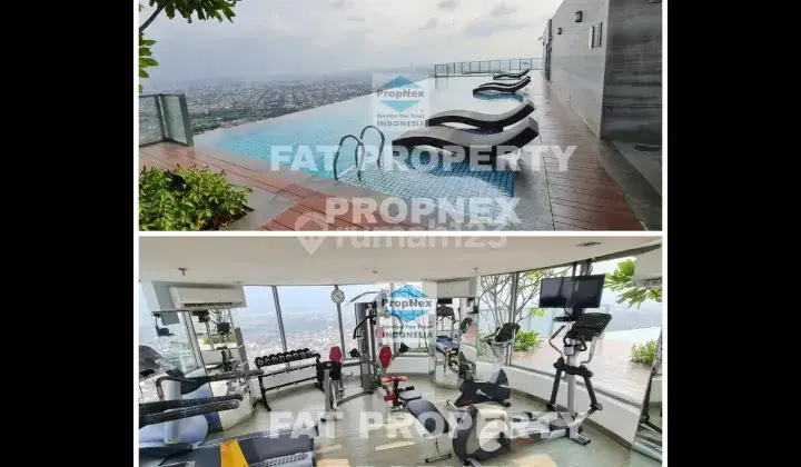 JUNIOR PENTHOUSE! TIPE UNIK PRIVATE JACUZI! Woww keren bgt unit view 180 derajat! Apartment ST MORITZ Tower terbaru dan terbaik, New Presidential Tower. 2