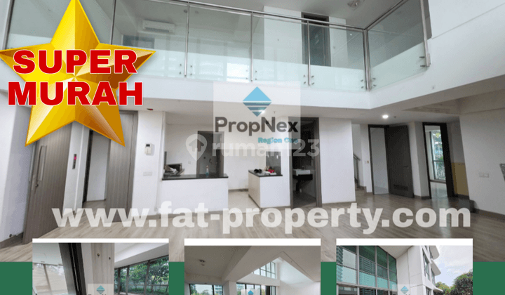 SUPER MURAH! Wow special loft dengan private garden...apartemen rasa villa! Apartment ST MORITZ Tower New Ambasador, tower paling high end dan terbaru serta paling strategis di tengah2 mal. 1