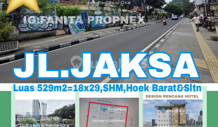 MURAH! Dijual lahan komersil di Jl Jaksa,Jakarta Pusat. MURAH! Dijual lahan komersil di Jl Jaksa,Jakarta Pusat.