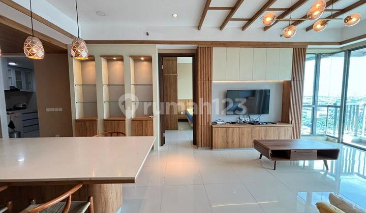 Wow Unit Bgs Lantai Tinggi! Disewakan Apartment St Moritz Tower Royal,Puri Indah,Jakarta Barat.