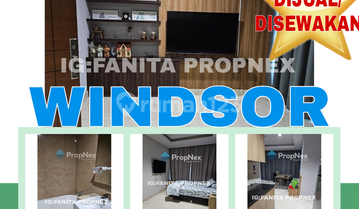 CHEAP! For sale/rent Apt Windsor top floor at Jl. Puri Indah Raya, West Jakarta.