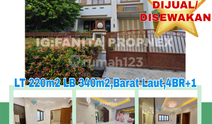 MURAH! BAGUS! Disewakan/dijual rumah bgs di Green Garden Residence,Jakarta Barat.