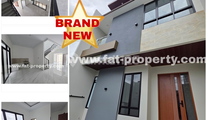 Brand New! Murah! Dijual Rumah Baru di Taman Villa Meruya Blk. I2 No.16,Jakarta Barat.